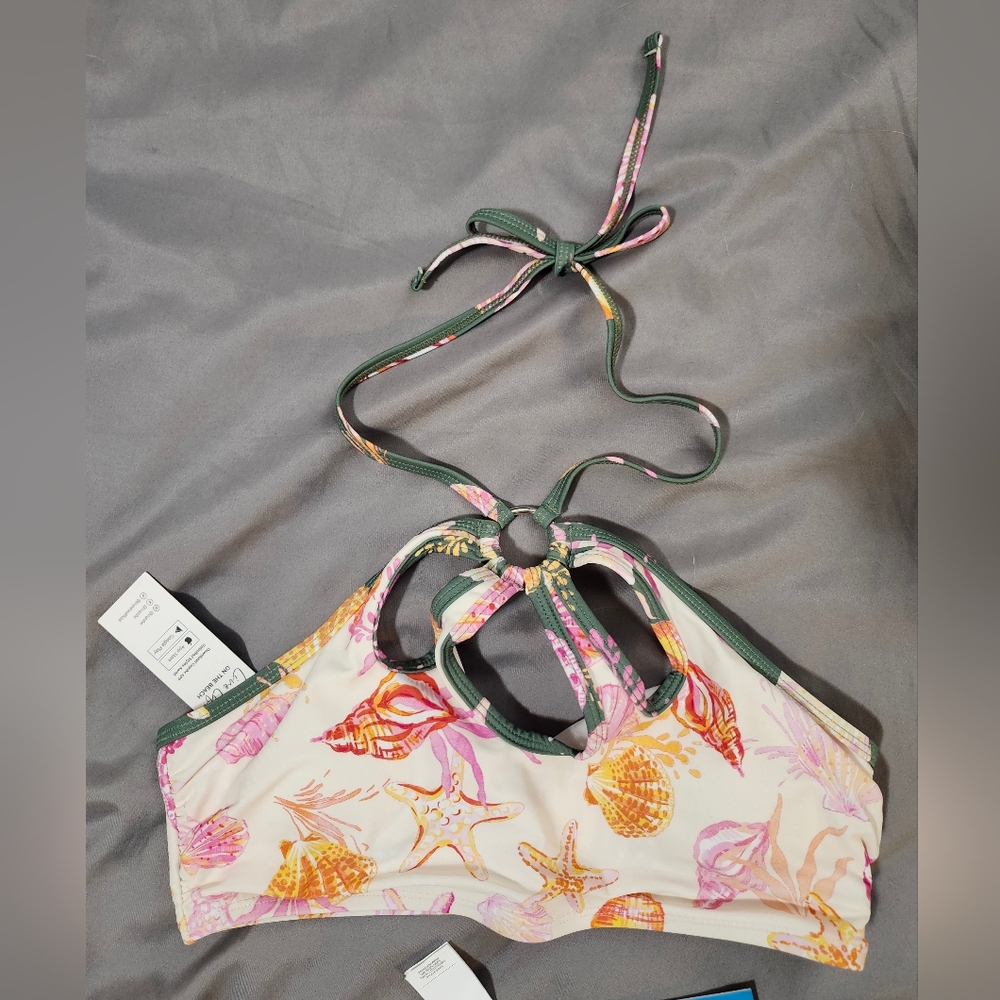 Colorful Shell Print Bikini Set - Picture 5 of 5